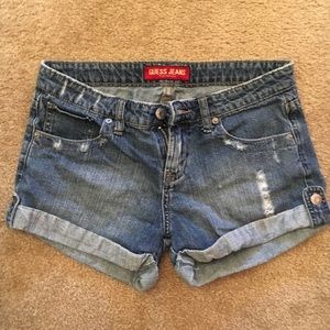 Guess Light Wash Shorts